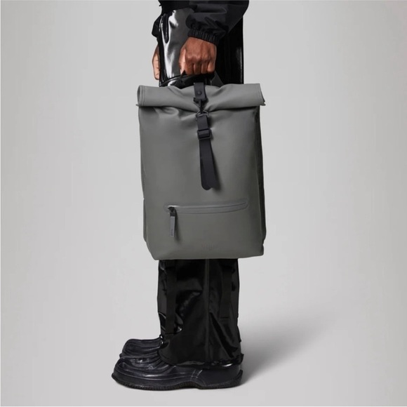 FP x RAINS | Rolltop Rucksack NWT - Picture 2 of 11